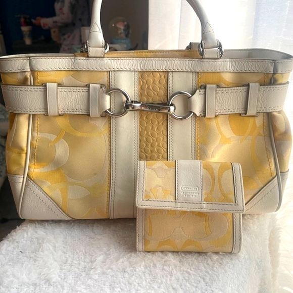 Coach Handbag and Wallet - Picture 1 of 3